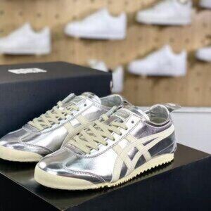 Onitsuka Tiger Mexico 66 Silver Off White